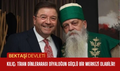 Eski AABF başkanı Ali Kılıç Bektaşi devletine destek verdi