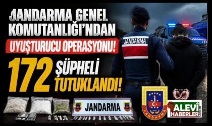 Jandarma'dan 35 ilde uyuşturucu operasyonu