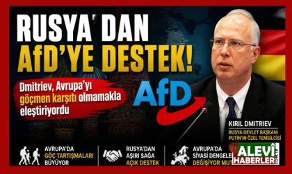 Kirill Dmitriev'den AfD'ye tam destek!