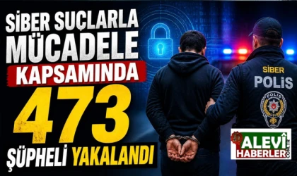 Siber Suçlarla Mücadele kapsamında 473 şüpheli yakalandı