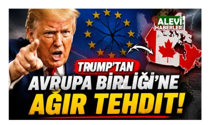 Trump: Kanada Avrupa Birliği'ne üye olursa, Avrupa’ya çok ağır tarifeler koyarım