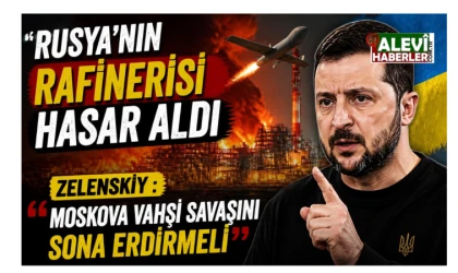 Ukrayna,Rusya'nın petrol tesislerini yine vurdu