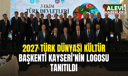 2027 Türk Dünyası Kültür Başkenti Kayseri’nin logosu tanıtıldı