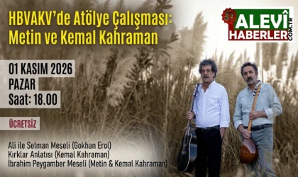 HBVAKV'de Atölye Çalışması: Metin ve Kemal Kahraman