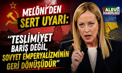 Meloni: Ukrayna düşerse Sovyet emperyalizmini yeniden konuşuruz